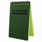 M-Tramp wasserfestes Notizheft (Klein), Oliv 12,1x7,8 cm