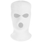 Mil-Tec 3 gauri iarnă cagula balaclava, alb
