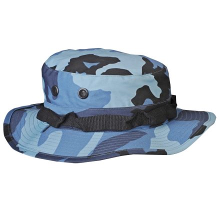M-Tramp boonie kalap, kék-terep