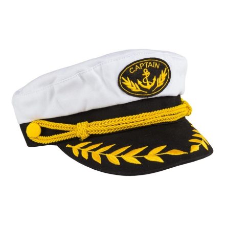 M-Tramp čiapka námornícka, biely