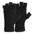 M-Tramp fingerless lined gloves, black L