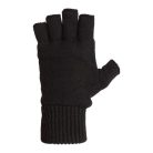 M-Tramp fingerless lined gloves, black L