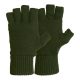 M-Tramp fingerless lined gloves, green L