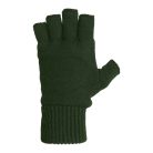 M-Tramp fingerless lined gloves, green