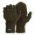 M-Tramp leather palm Winter Mitts, green L