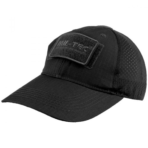 Mil-Tec Net Baseball Cap, black