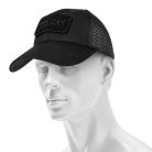 Mil-Tec Netz Baseball Cap, Schwarz