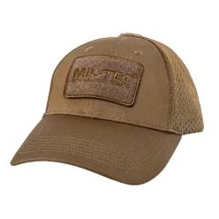 Mil-Tec sapca baseball cu plasa, coyote