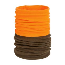 M-Tramp bandana multifunctionala cu polar, portocaliu/verde