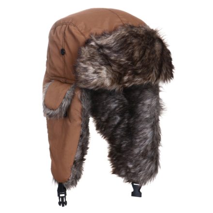 M-Tramp Winter Hat with Synthetic Fur, coyote