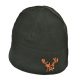 Fleece Cap, green/deer