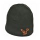 Fleece Cap, green/deer
