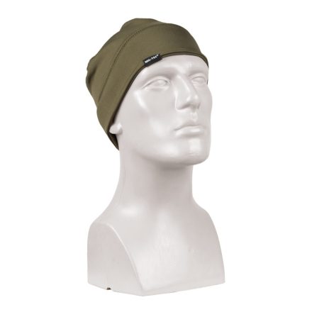 Mil-Tec Elastic Fleece Cap, green