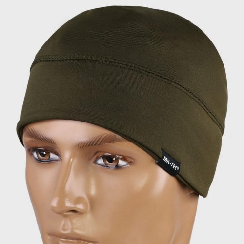 Mil-Tec rugalmas fleece sapka, zöld