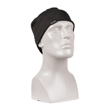 Mil-Tec elastická fleecová čiapka, čierna