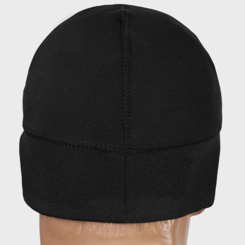 Mil-Tec Elastic Fleece Mütze, Schwarz