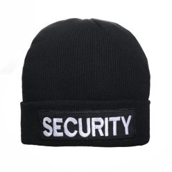 Security Fleece Watch Cap, black