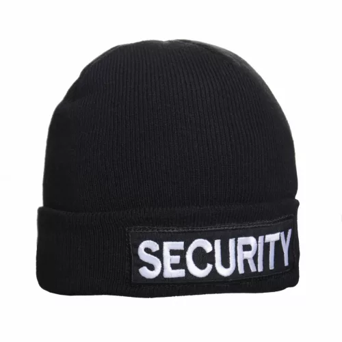Security Watch Cap, black