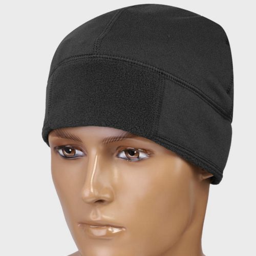 Mil-Tec Fleece Mütze, Schwarz