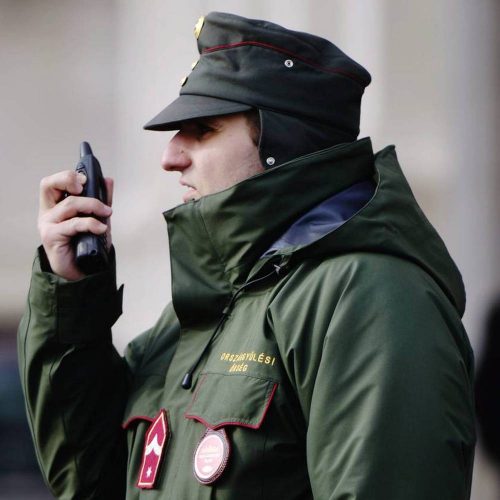 Winter Service Cap (new), green