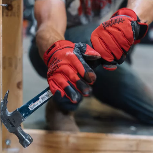 Mechanix FastFit WG rukavice, červená