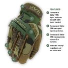 Mechanix M-Pact Handschuhe, Woodland