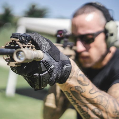 Mechanix M-Pact kesztyű, fekete S