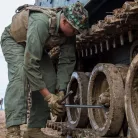 Mechanix M-Pact kesztyű, coyote S