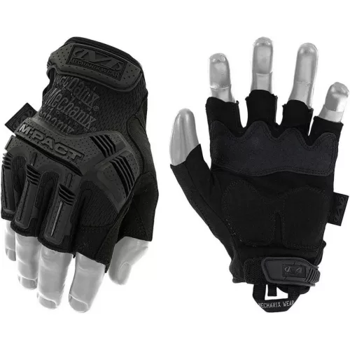 Mechanix M-Pact Fingerless Gloves, black L