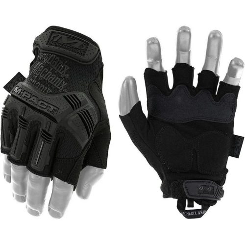 Mechanix M-Pact bezprsté rukavice, čierna M