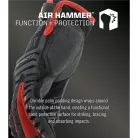 Mechanix M-Pact Handschuhe, Schwarz/Rot