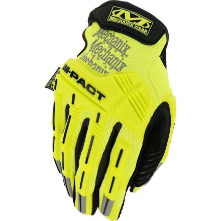 Mechanix Hi-Viz M-Pact rukavice, žltá