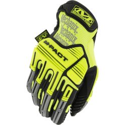 Mechanix Hi-Viz M-Pact Handschuhe, Gelb S