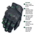 Mechanix Breacher rukavice, čierna S
