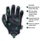 Mechanix Breacher rukavice, čierna XL