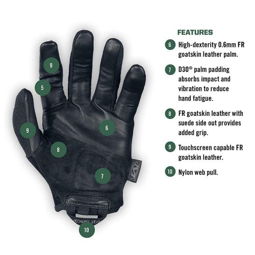 Mechanix Breacher manusi, negru XL