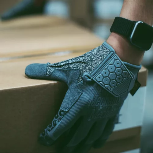 Mechanix Box Cutter Handschuhe, Grau XL