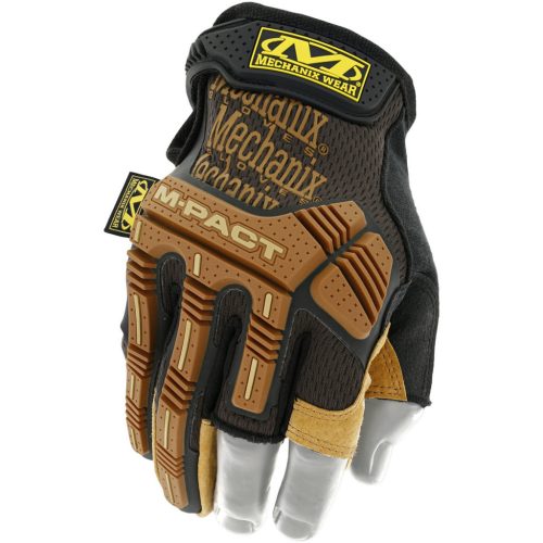 Mechanix M-Pact Framer Leather gloves, brown S
