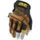 Mechanix M-Pact Framer Leather rukavice, hnedý L