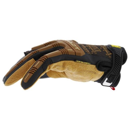 Mechanix M-Pact Framer Leather rukavice, hnedý S
