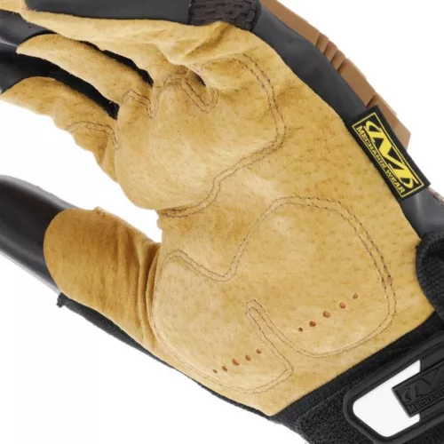 Mechanix M-Pact Framer Leather Handschuhe, Braun L