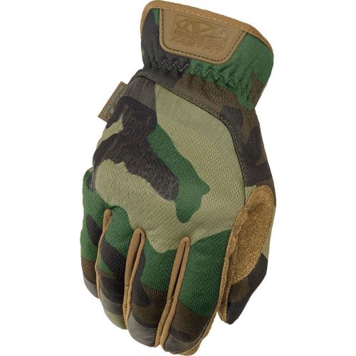 Mechanix FastFit gloves, woodland