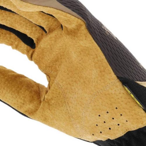 Mechanix FastFit Leather kesztyű, barna XL