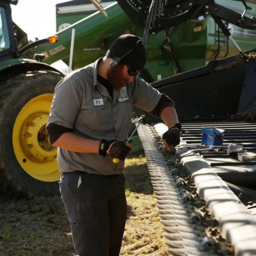 Mechanix FastFit Leather kesztyű, barna XL