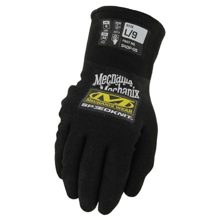 Mechanix SpeedKnit Handschuhe, Schwarz