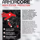 Mechanix Durahide Needlestick LE kesztyű, fekete 2XL