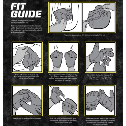 Mechanix Durahide Needlestick LE Handschuhe, Schwarz 2XL