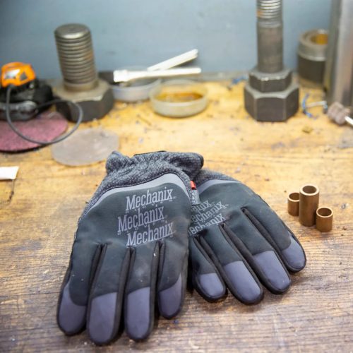 Mechanix CW FastFit manusi, gri/negru 2XL