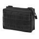 Mil-Tec MOLLE belt pouch small, Schwarz