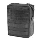 Mil-Tec MOLLE belt pouch large, black